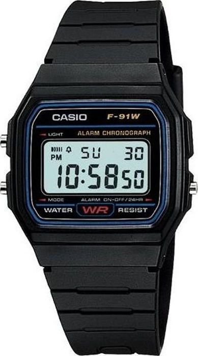 часы наручные Casio F-91W-1Q #1