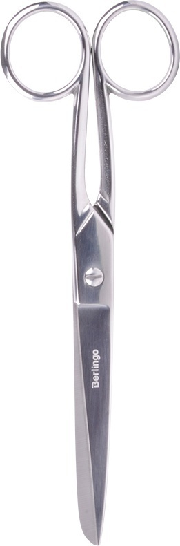 Ножницы Berlingo Steel & Style, цельнометаллические, DNn_20007, серебристый, 20 см  #1