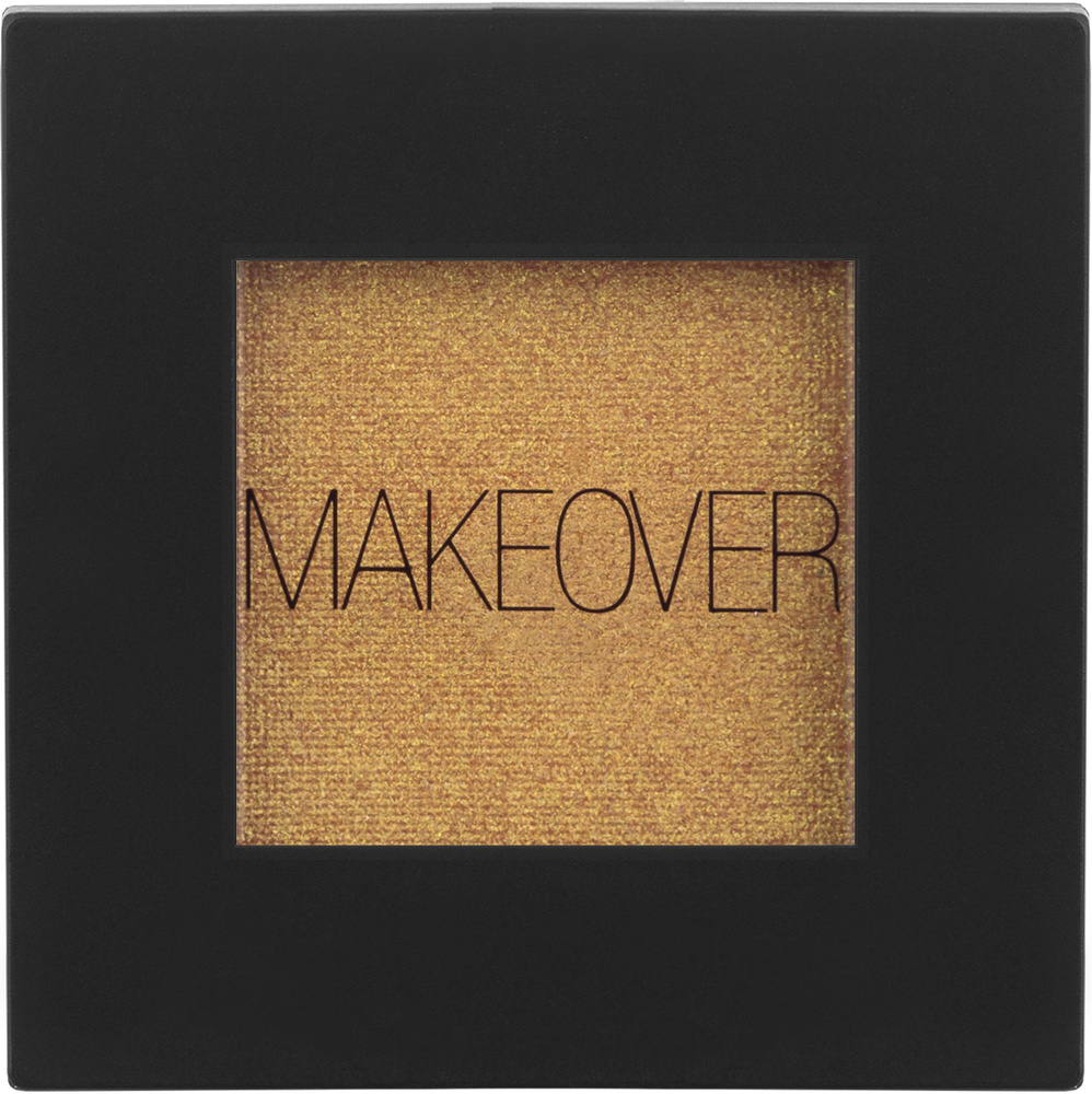 Makeover Paris Тени для век SINGLE EYESHADOW , Yellow Gold #1