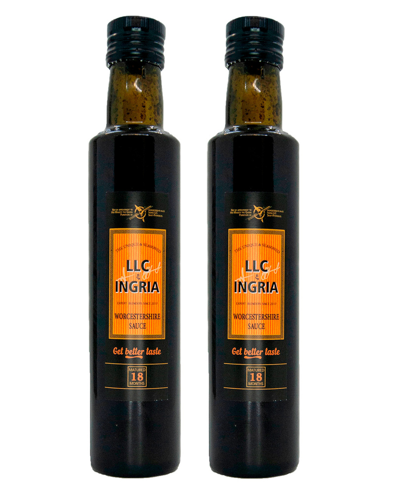 Вустерширский соус LLC Ingria/ Worchestershire Sauce ( Вустерский /  Ворчестер ), (2 шт*250 мл) - купить с доставкой по выгодным ценам в  интернет-магазине OZON (181141590)