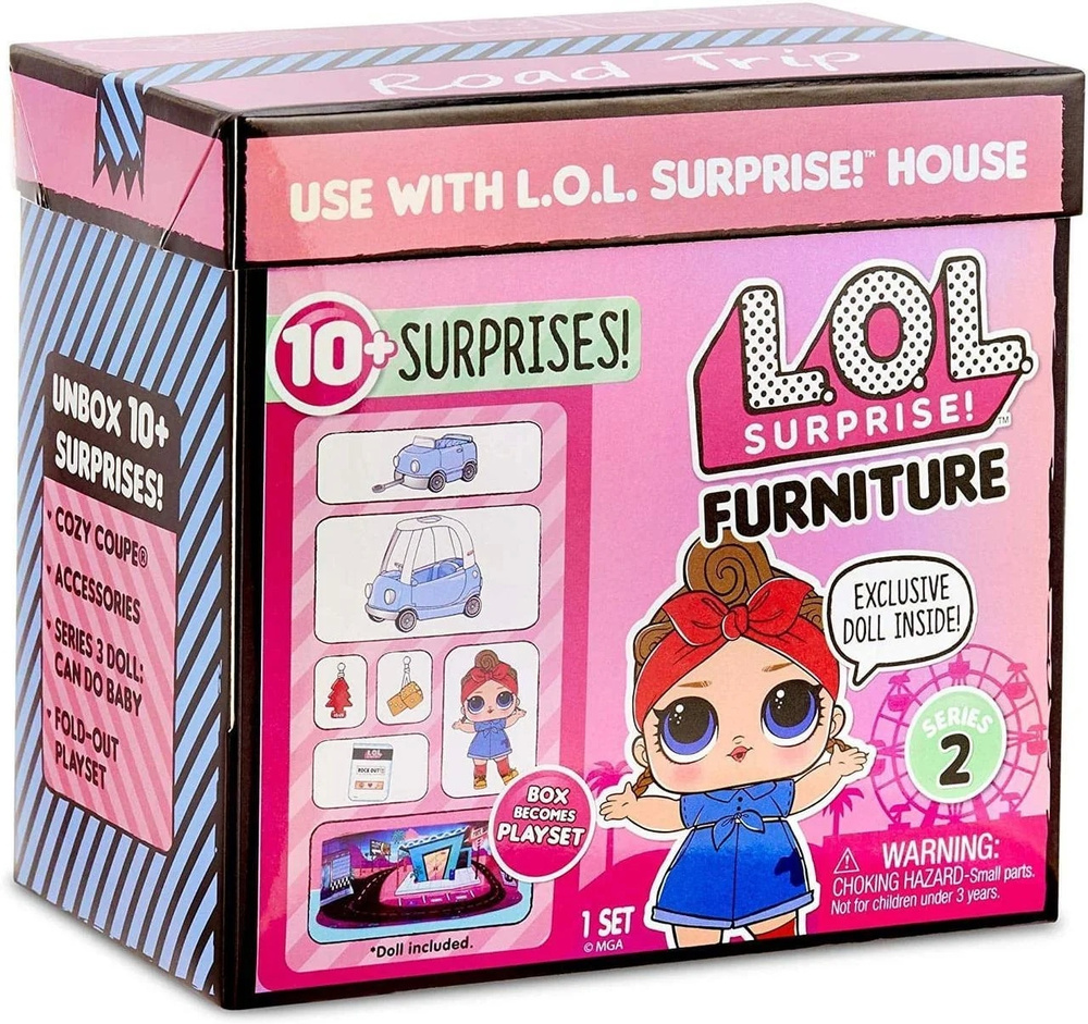 (дорожное путешествие) Игровой набор L.O.L. Surprise Furniture Road Trip with Can Do Baby, Серия 2,564928 #1