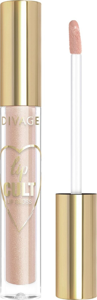 Блеск для губ Divage (Диваж) Lip Gloss Lip Cult, тон 09 Toffee #1