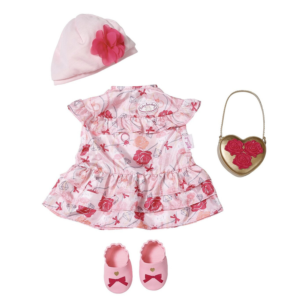 Одежда для куклы Baby Annabell 702-031 Цветочная коллекция Делюкс для Беби Анабель / Бэби Аннабель  #1