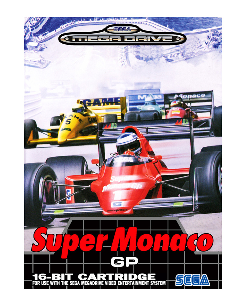 Картридж Игра Sega Super Monaco GP #1