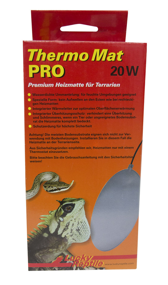 Термоковрик для террариума LUCKY REPTILE "PRO 20Вт", 35x20см (Германия)  #1