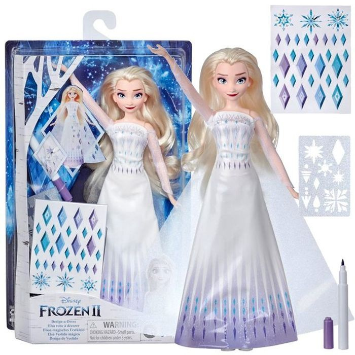 Hasbro Disney Frozen 2 Кукла Эльза c аксессуарами E9966 #1