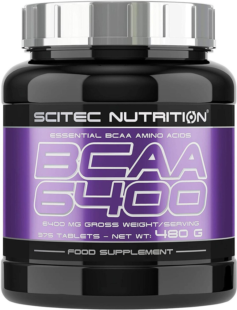 Аминокислоты Scitec Nutrition BCAA 6400 375 таб. #1