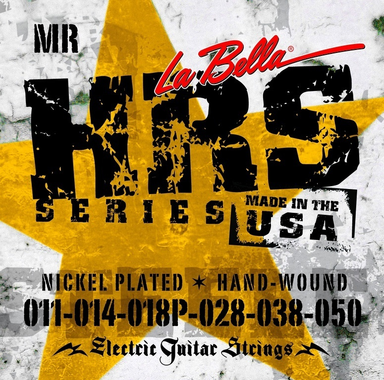 La Bella HRS-MR Комплект струн электрогитары, MEDIUM REGULAR, 11-50 #1