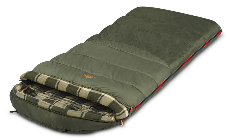 Мешок спальный Alexika CANADA plus одеяло, оливковый, правый, 9266.01071  #1