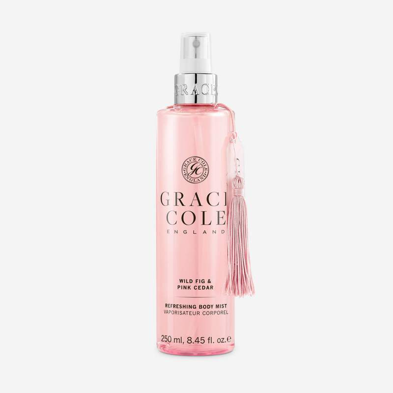 Grace Cole/Спрей для тела Дикий инжир и розовый кедр 250мл./Wild Fig & Pink Cedar  #1