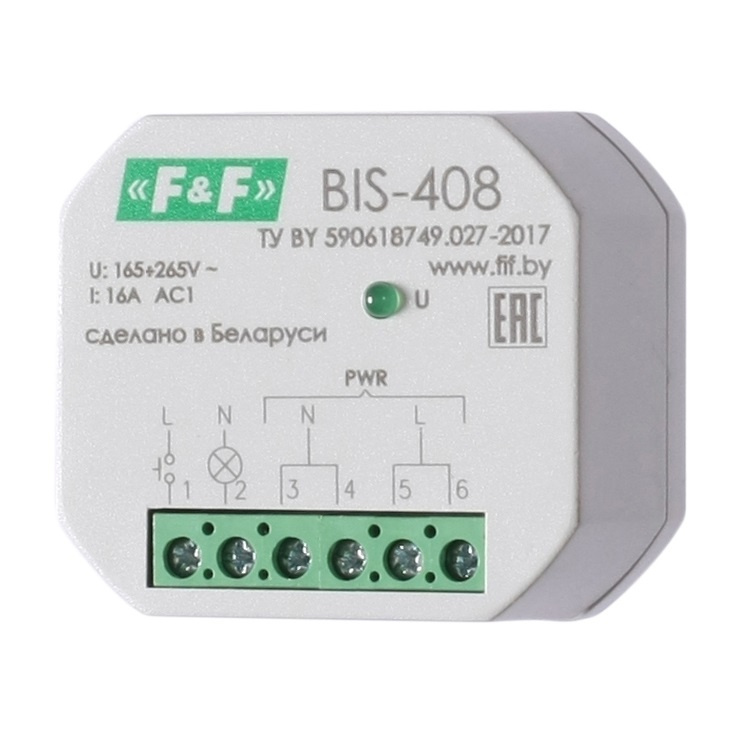 BIS-408 Импульсное реле (Бистабильное) - купить по выгодной цене в ...