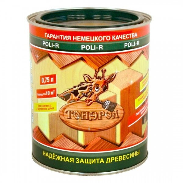 Пропитка ТОНЭРОЛ палисандр 0,75л #1