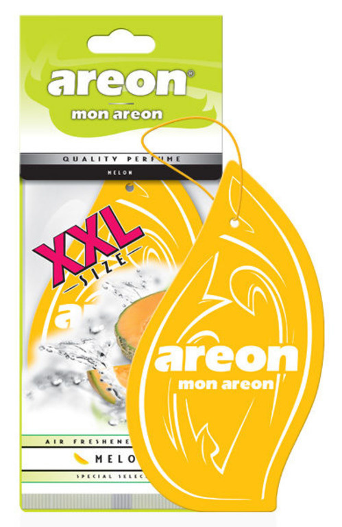 Автомобильный ароматизатор Areon X-VERSION GREEN Melon /Дыня, подвесной картон 704-AXV-018  #1