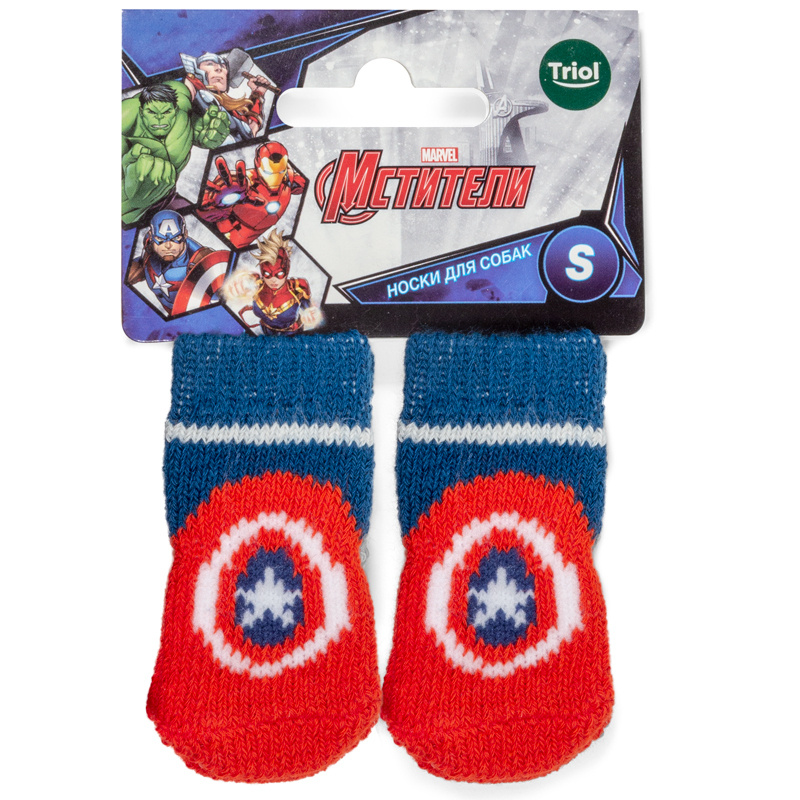 Носки для собак Marvel Капитан Америка M,M #1