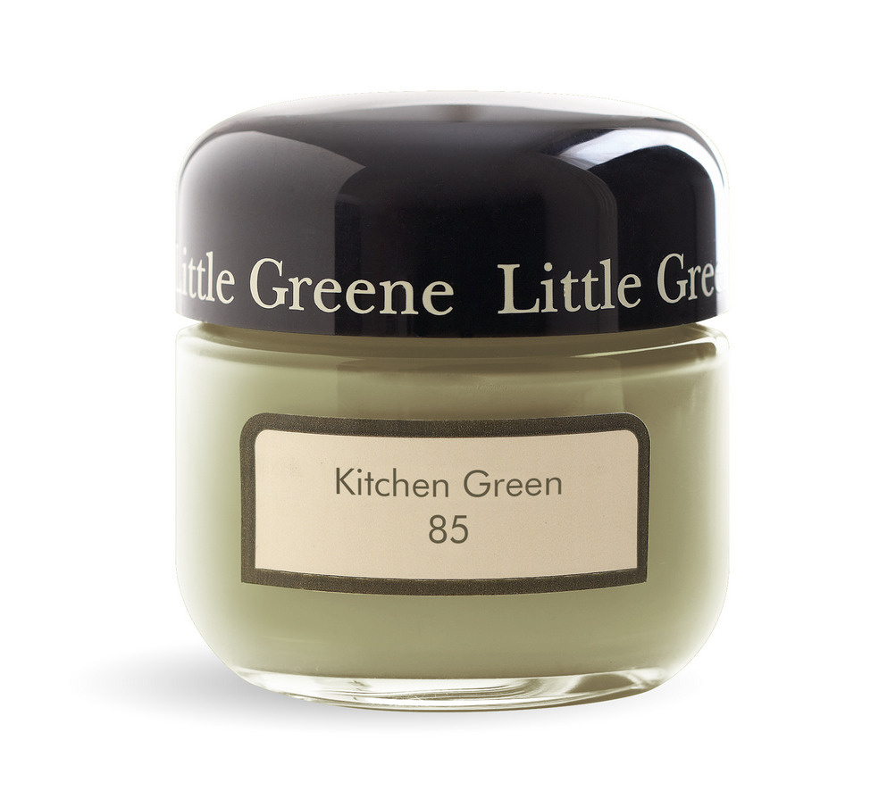 Пробник краски в/э акриловой Little Greene, цвет № 85, KITCHEN GREEN, 60 мл  #1