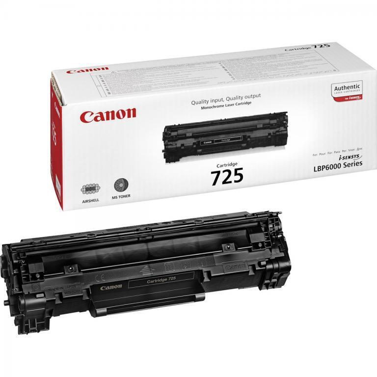 Комплект 3 шт, Картридж Canon 725, черный (3484B002), 3484B002 #1