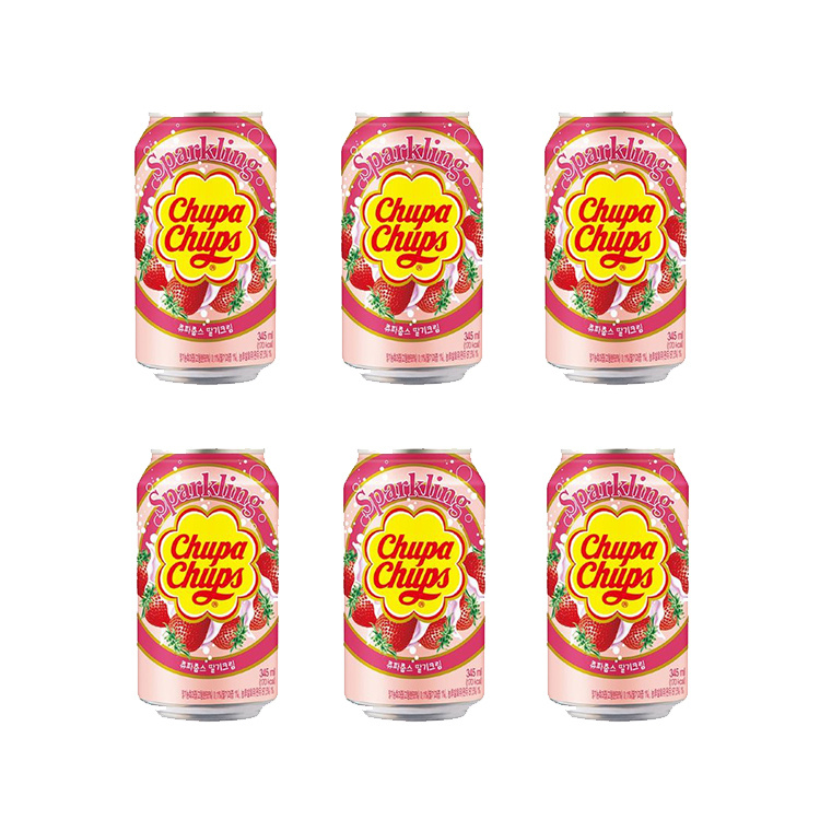 Напиток Чупа Чупс клубника (6 шт. по 345 мл) - купить с доставкой по ...