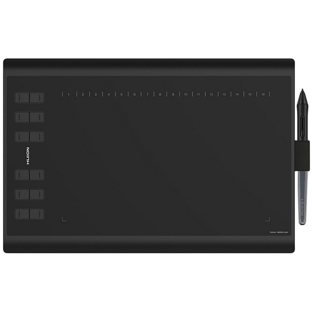 Huion Графический планшет H1060P, формат A4, черный #1