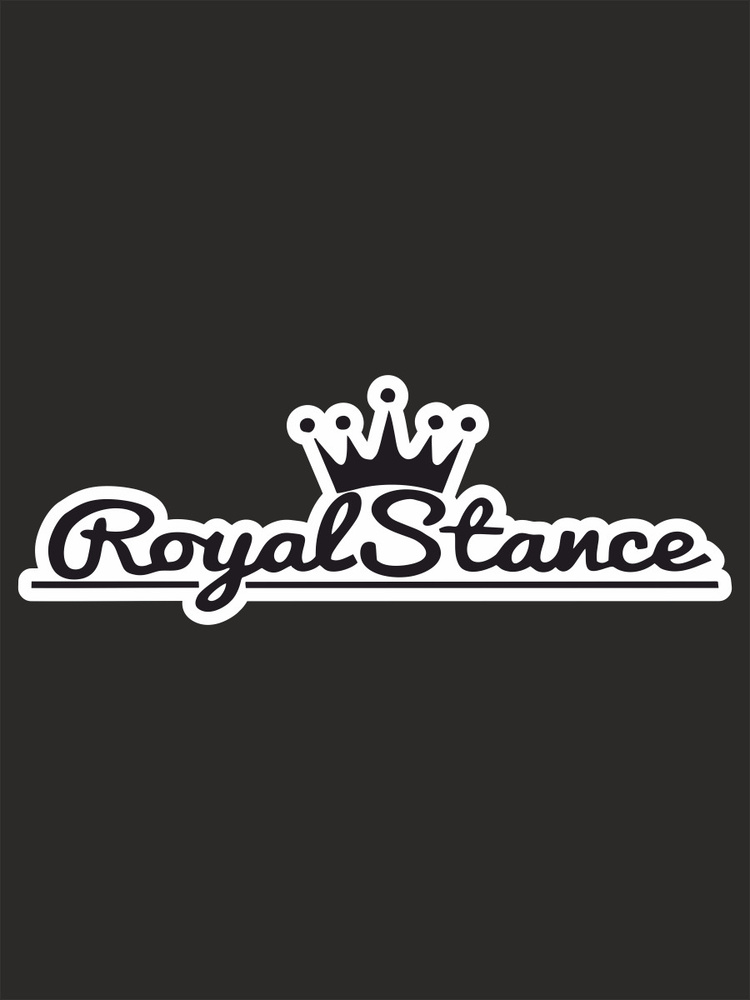 Наклейка на авто - RoyalStance 20х7 см #1