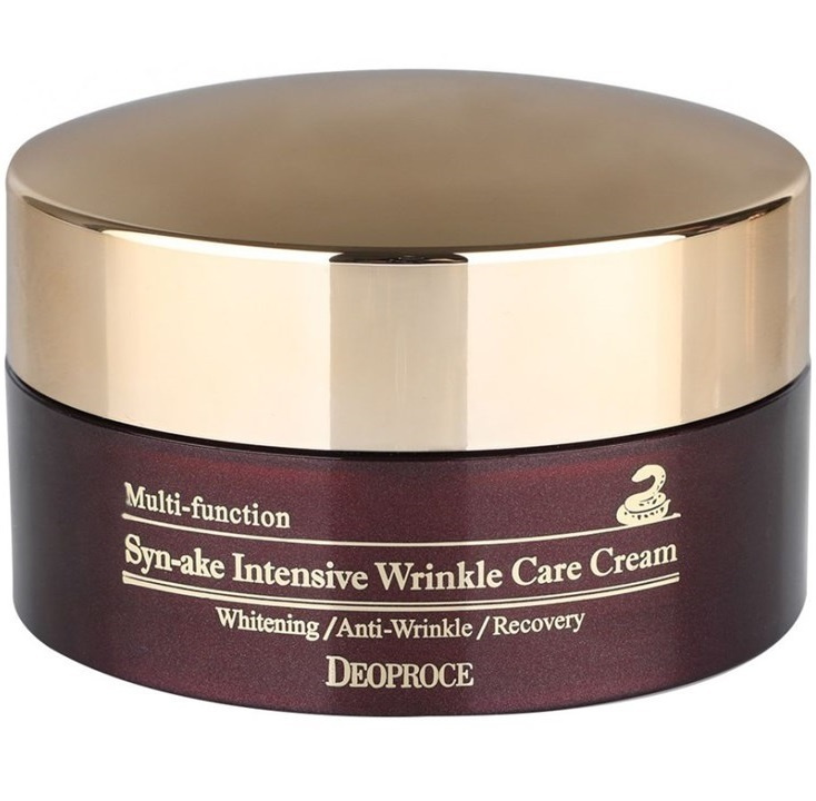 DEOPROCE Крем для лица с ядом змеи SYNAKE INTENSIVE WRINKLE CARE CREAM 100g #1