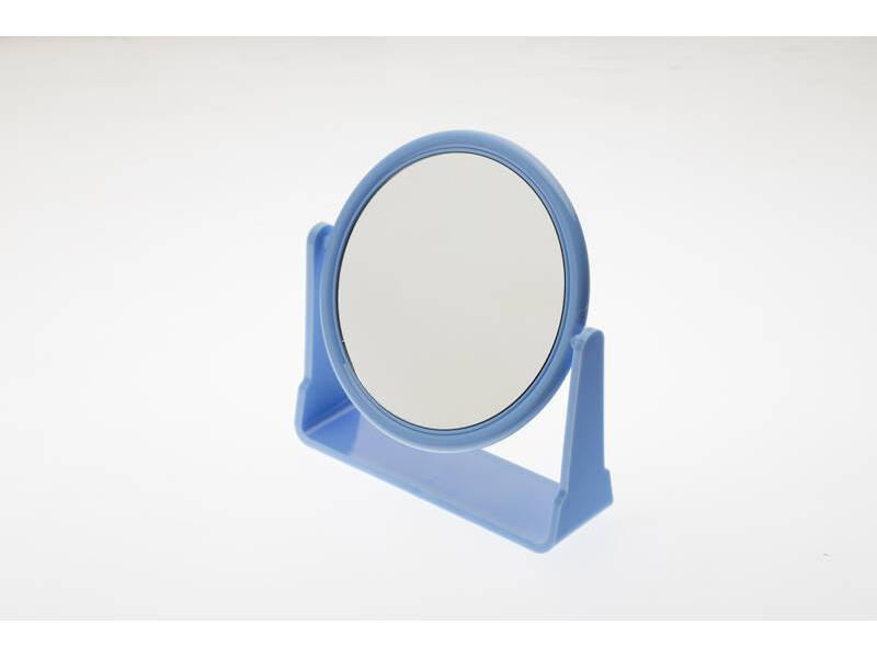 Зеркало настольное для макияжа Dewal Beauty MR115 синее #1