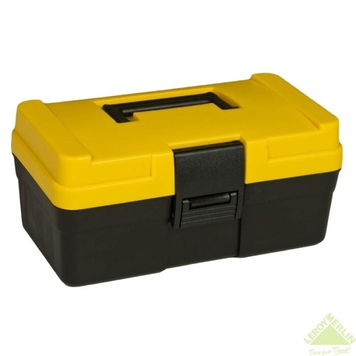 Ящик для инструмента Systec 151х125х285 мм, пластик, цвет чёрно-жёлтый  #1