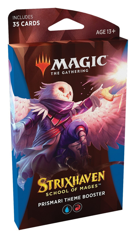 MTG: Тематический Синий бустер издания Strixhaven: School of Mages на английском языке / Magic The Gathering #1