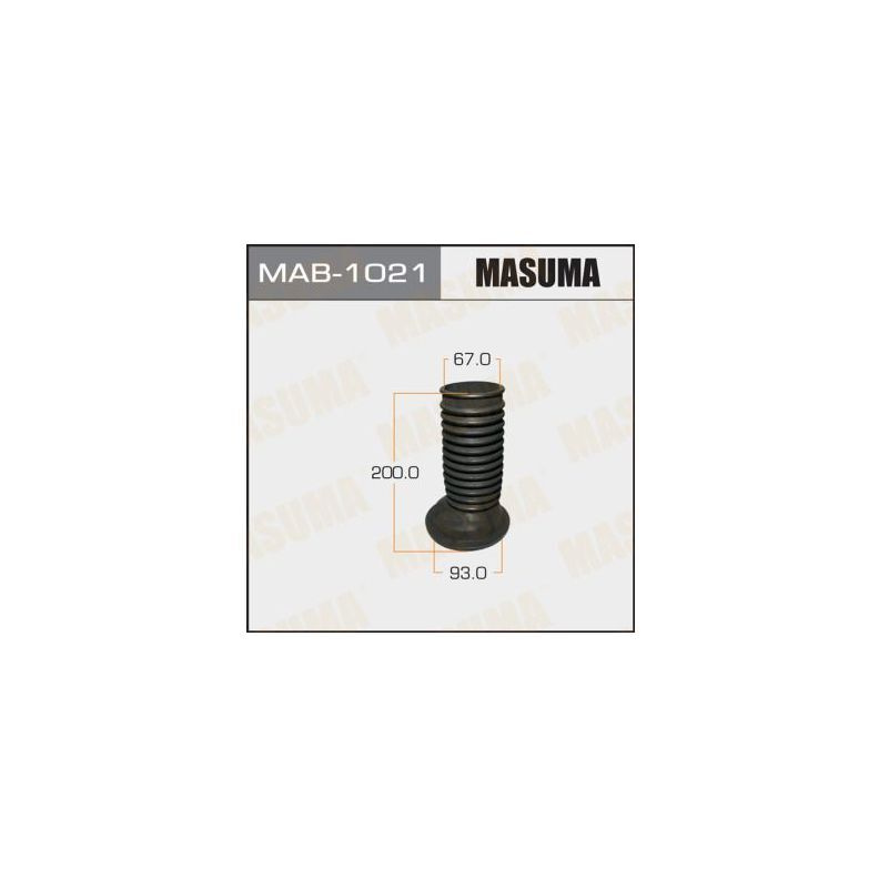 MAB-1021 пыльник амортизатора переднего Toyota Corolla CDE120/ZZ12/Avensis ##T25 01>  #1