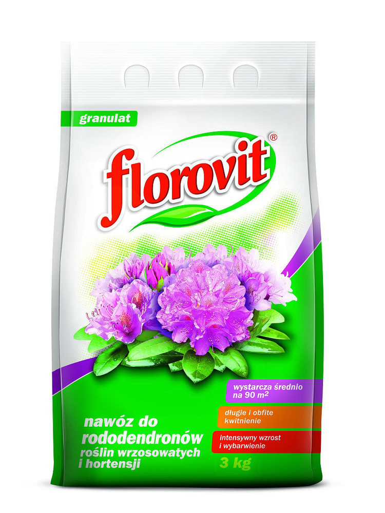 Florovit Удобрение для рододендронов, азалии , вересковых растений и гортензий 3 кг., гранулы  #1