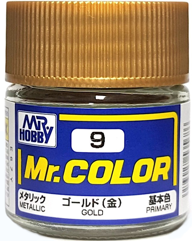 Mr.Color Краска эмалевая цвет Золотой металлик, 10 мл #1