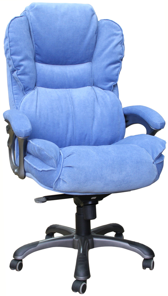 TUTKRESLA Игровое компьютерное кресло, Микровельвет, голубой  #1
