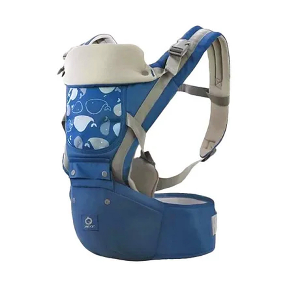 Эрго рюкзак хипсит кенгуру синий 3-36 месяцев/рюкзак-слинг/для новорожденных/кенгуру/для переноски/ рюкзак-переноска #1