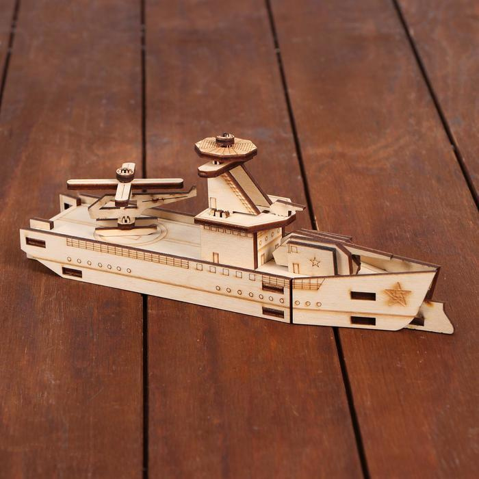 Cборная модель Военный корабль #1