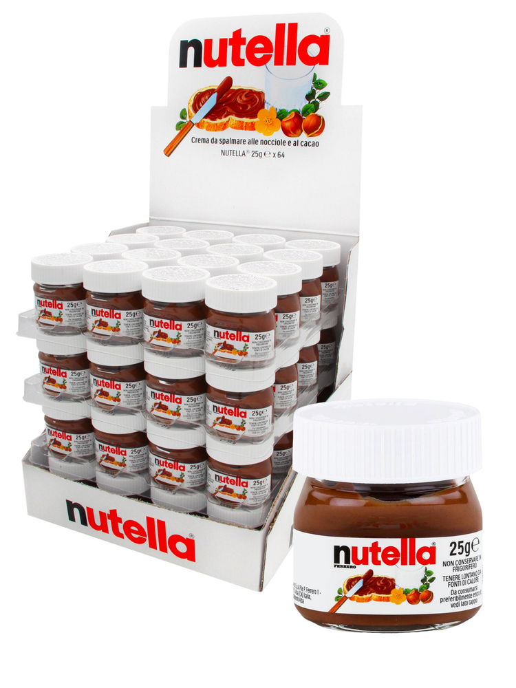 Шоколадная паста Nutella mini 25 гр, 64 шт #1