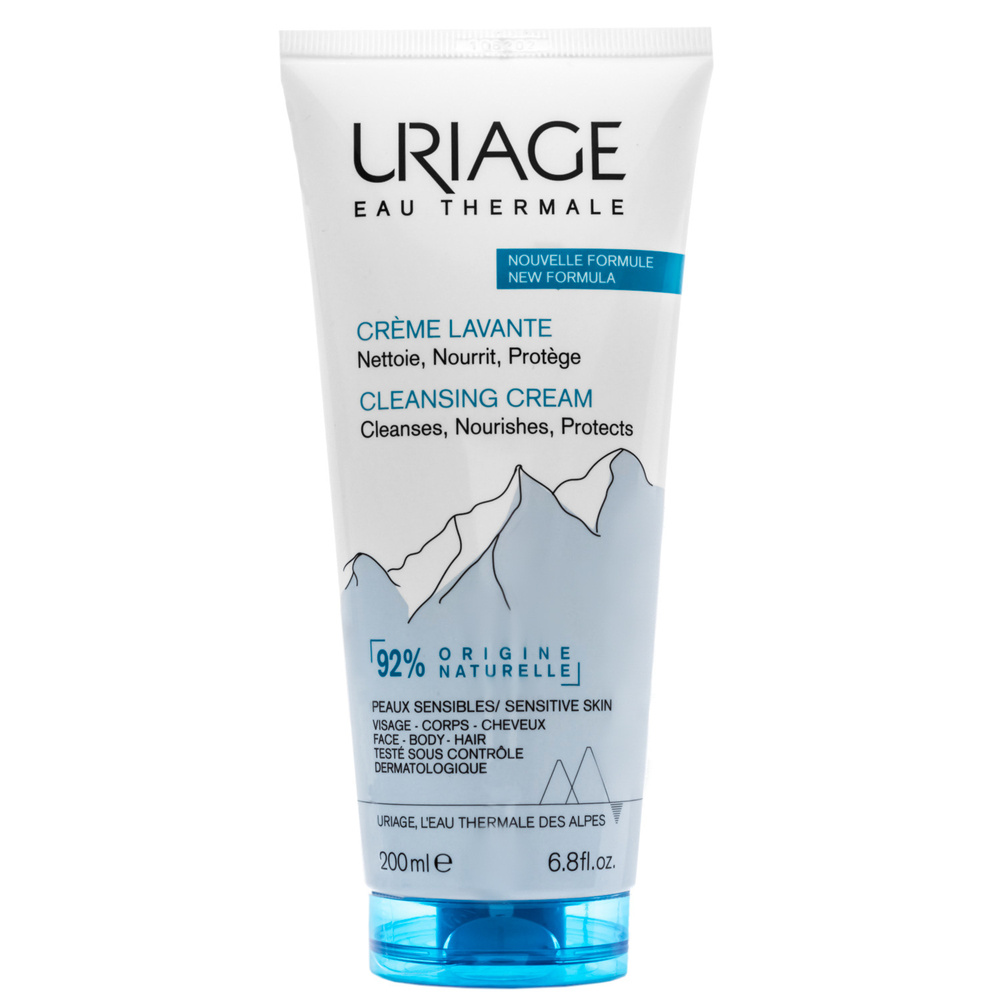 Uriage Очищающий пенящийся крем Eau Thermale Creme Lavante 200 мл старый дизайн  #1