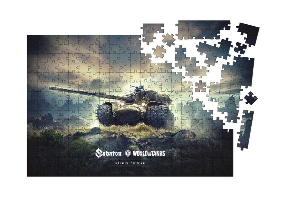 Пазл World of Tanks Sabaton Spirit of War Limited Edition (FWGPZSBTANK21C0MM) #1