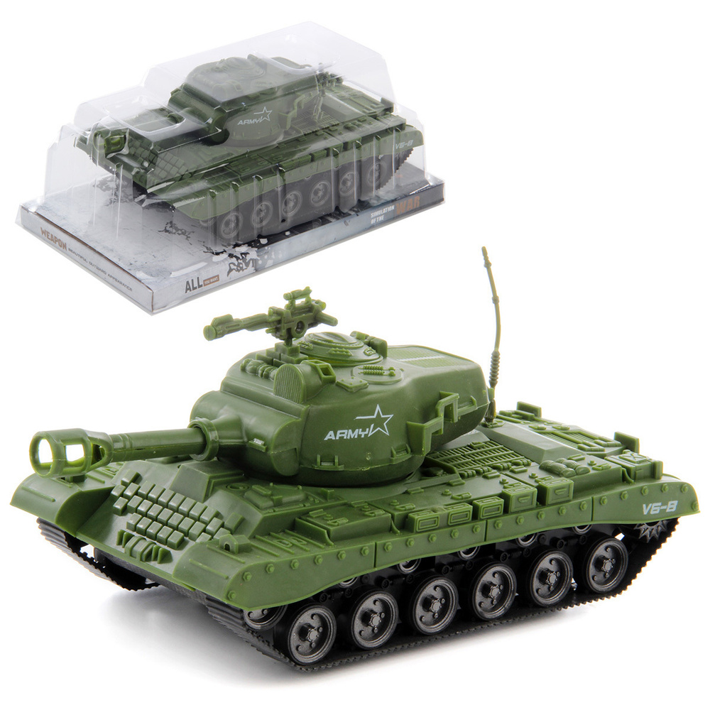 Игрушка фрикционный танк, Veld Co / Детский игровой танк / Игрушечная военная техника для детей  #1