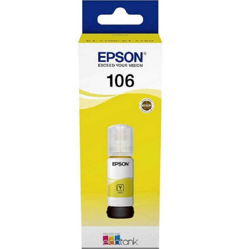 Epson Чернила, оригинал, Желтый (yellow), 1 шт #1