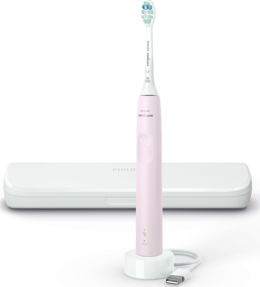 Электрическая зубная щетка Philips Sonicare 3100 series HX3673/11, с дорожным футляром  #1