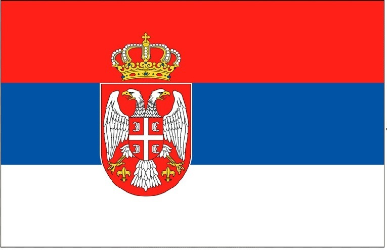 Флаг Сербии 135х90см #1
