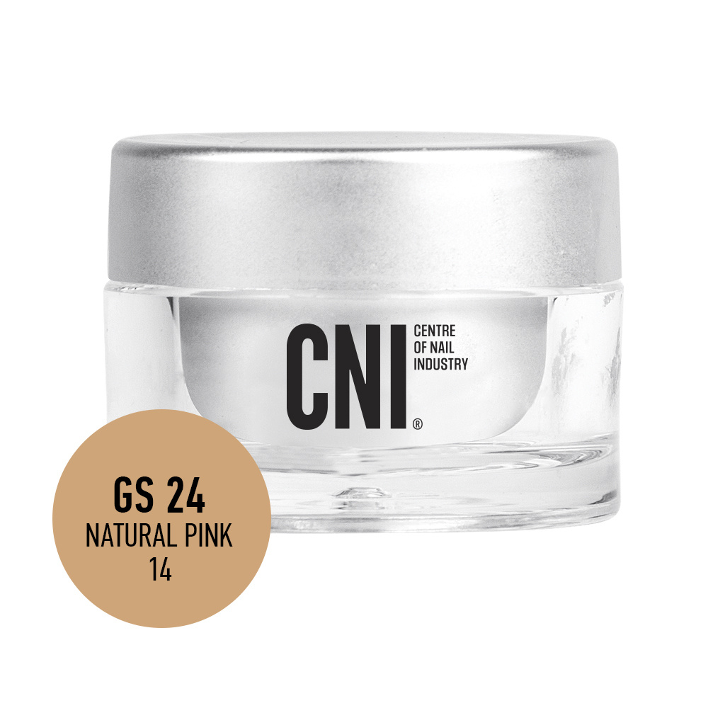 CNI Скульптурный гель камуфляж "NATURAL PINK 14" 5 г #1