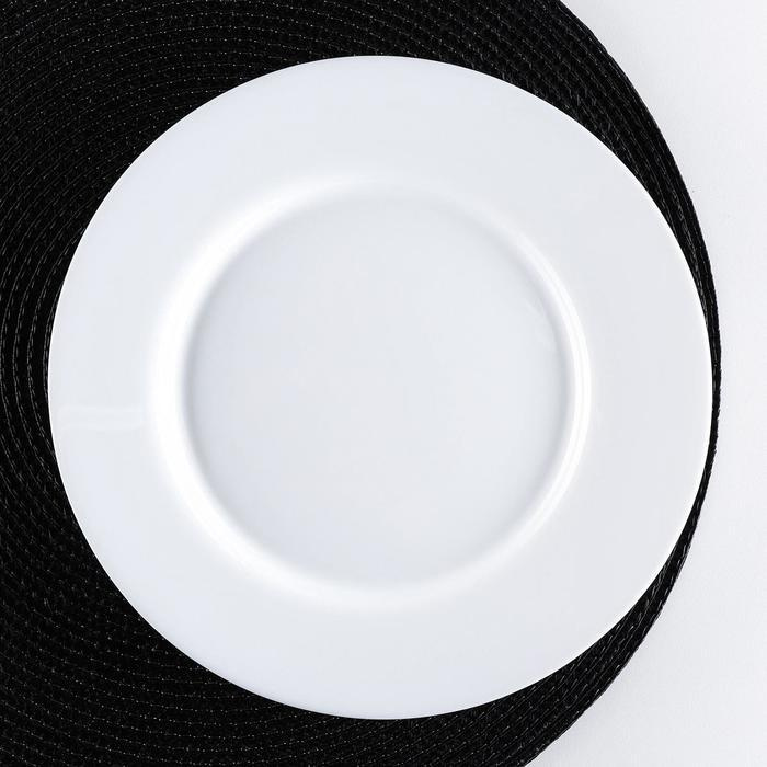 Тарелка обеденная Everyday, d 24 см, цвет белый #1