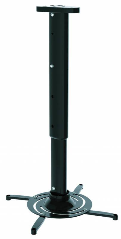 Кронштейн для проектора Cactus CS-VM-PR05L-BK черный макс.10кг потолочный поворот и наклон  #1