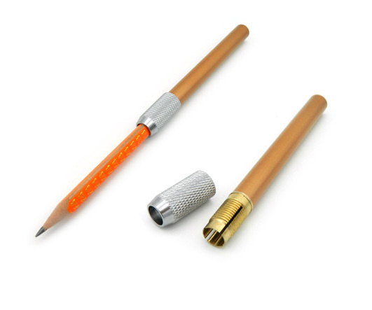 Удлинитель для карандаша металлический, регулируемый, медь  #1