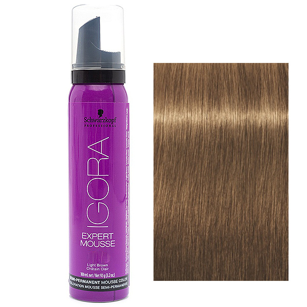 Schwarzkopf Igora Expert Mousse Тонирующий мусс для волос 7-5 Средний русый золотистый 100 мл  #1