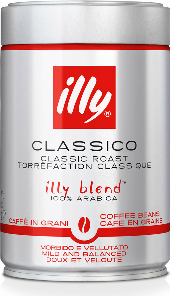 Кофе в зернах ILLY CLASSICO сред. обжарки, 250 гр #1
