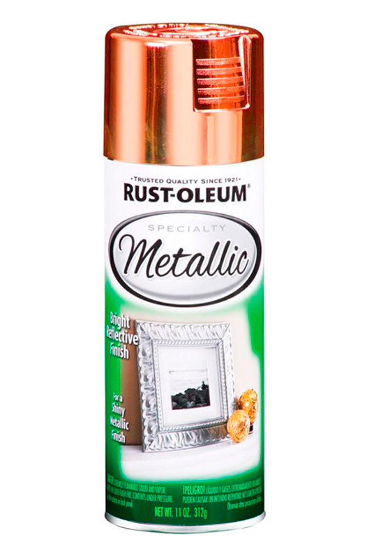 Rust-Oleum Аэрозольная краска Быстросохнущая, Акриловая, Глянцевое покрытие, 0.5 л, медь  #1