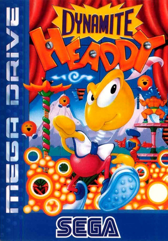 Картридж Игра Sega Dynamite Headdy #1