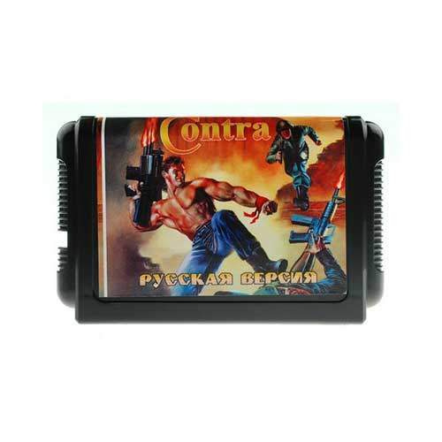 Contra Hard Corps - игра-боевик, легендарный шедевр от фирмы Konami на Sega (без коробки)  #1