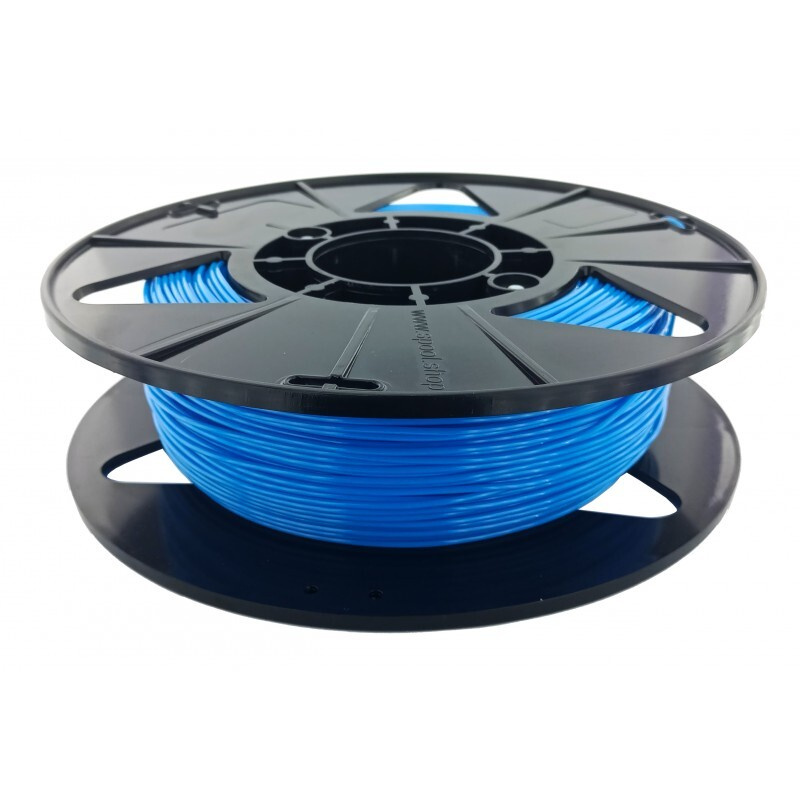 Пластик для 3d принтера TPU Шор Д60 "3D CLUB", 1.75мм синий, 0.5кг #1